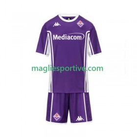 Completo Calcio ACF Fiorentina Bambino Divisa Prima 2025-2026
